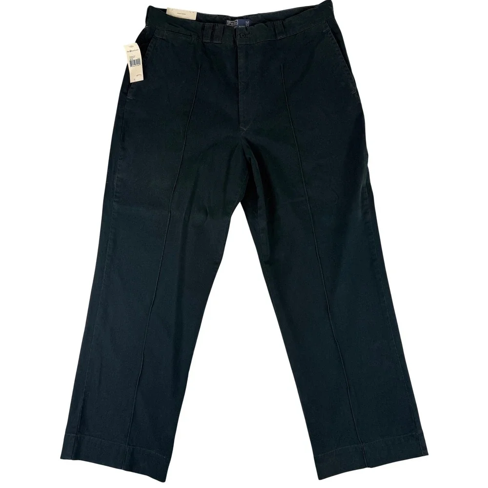 Polo‎ Ralph Lauren Chinos Mens 38x32 Navy Blue Classics 1 Straight Leg NWT